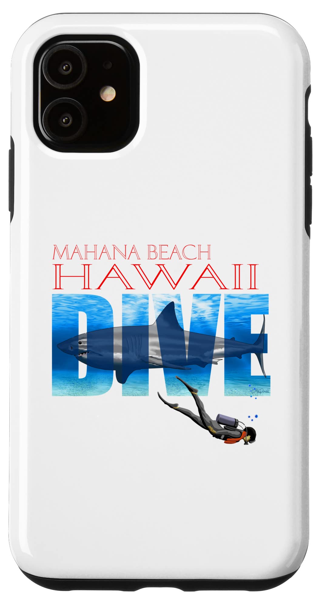 Amazon.co.jp: iPhone 11 DIVE Mahana Beach SCUBA Diving