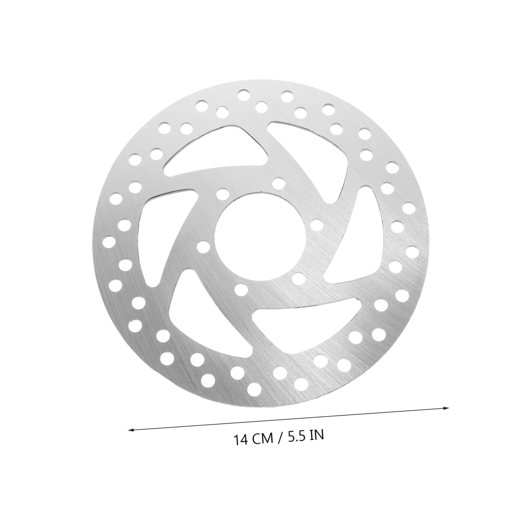 KOMBIUDA : Electric Scooter Bike Disc Brake Kit 140mm Rotor Bike Brake Pad Easy to Install