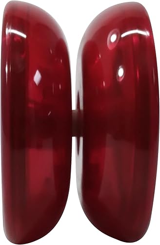 Miniatura 3 de Spintastics Manta Ray, eje de madera, forma alada, diseñado por campeón del mundo, rojo