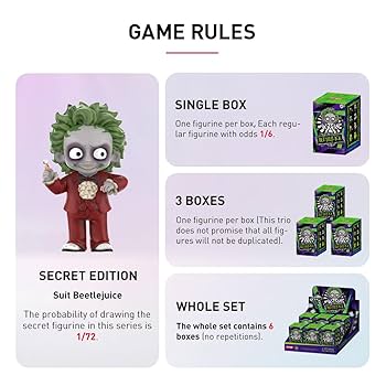 ポップマート　ビートルジュース　アソートボックス　未開封 ポップマート ビートルジュース アソートボックス 未開封 - メルカリ