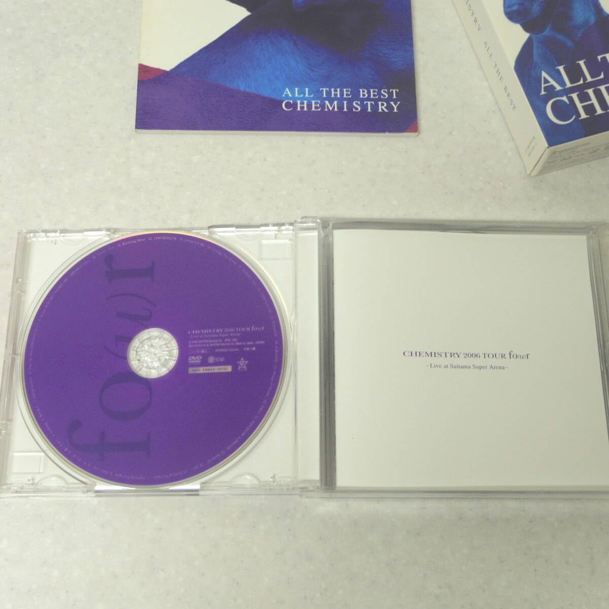 CHEMISTRY ケミストリー　CD DVD 本　セット Amazon.co.jp: ケミストリー CHEMISTRY All THE BEST ライブDVD