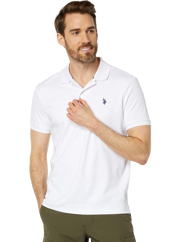 U.S. POLO ASSN. Slim Fit Interlock Polo