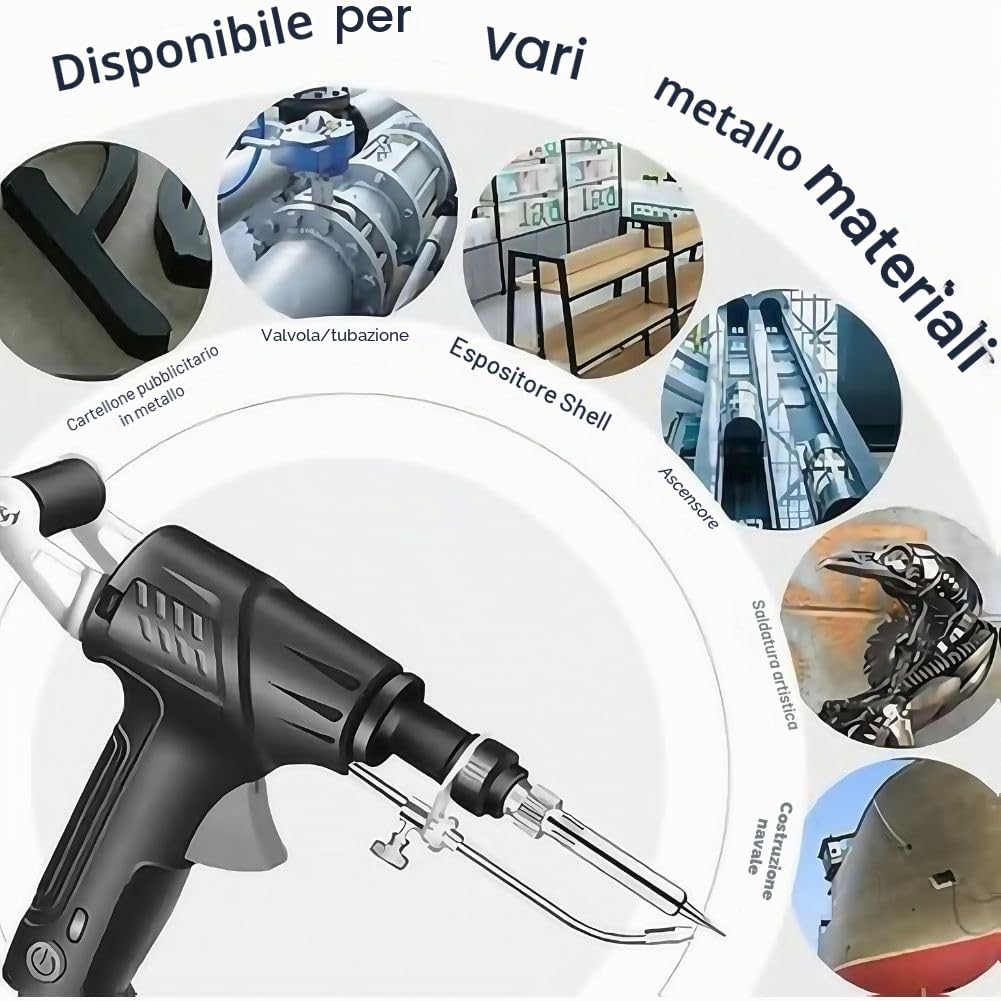 2026 saldatrice laser portatile, saldatrice laser 4 in 1, saldatrice laser a mano, 4 in 1, per metallo, con 8 bobine di filo stagno, saldatura, rimozione della ruggine, taglio, nessuna lucidatura