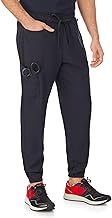 Cuddl Duds Mens Scrubs - Tapered Fit Jogger Pants - Lightweight & Comfortable Medical Uniform - Nursing Scrub Pants for Men