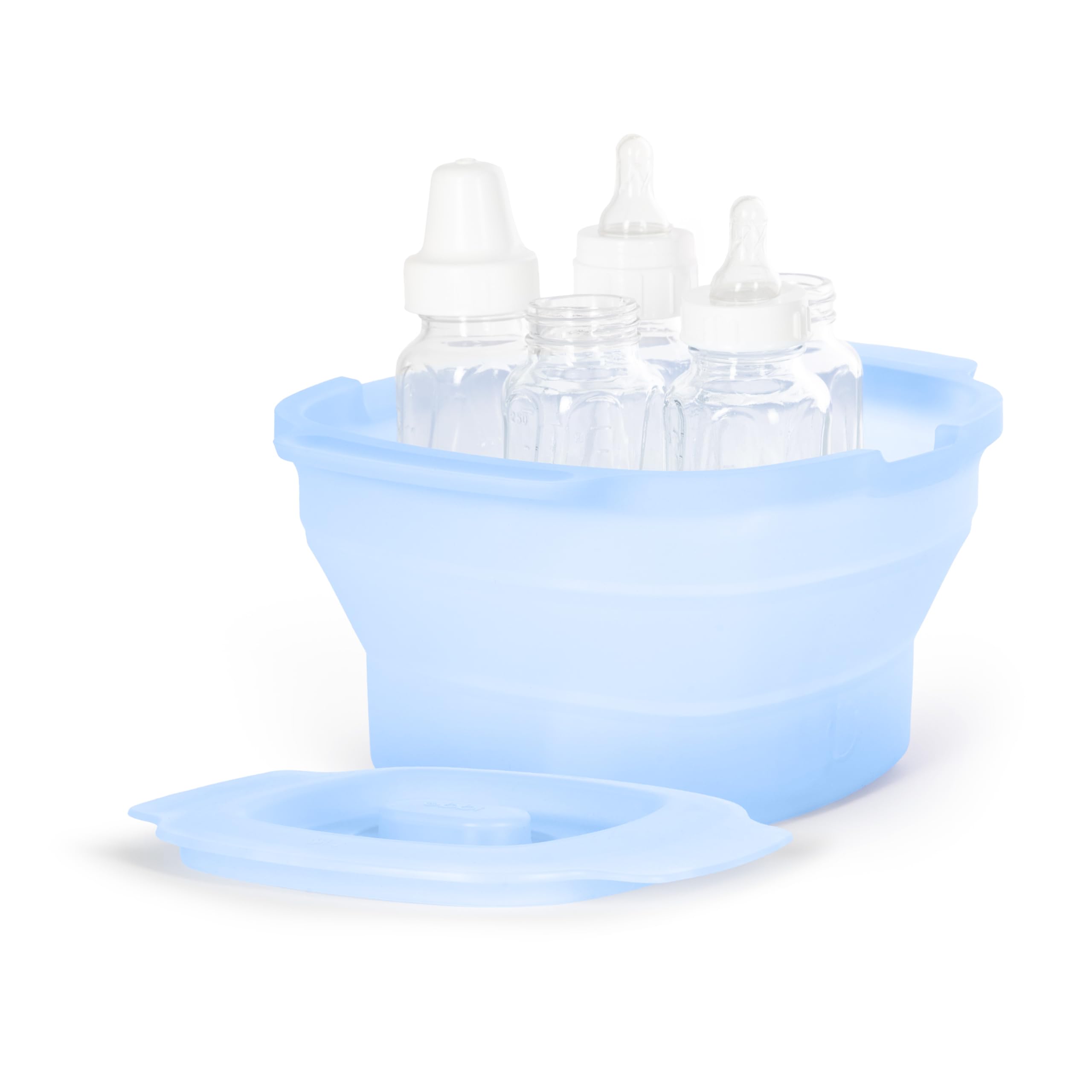 Ubbi 3-in-1 Collapsible Microwave Wash Bin