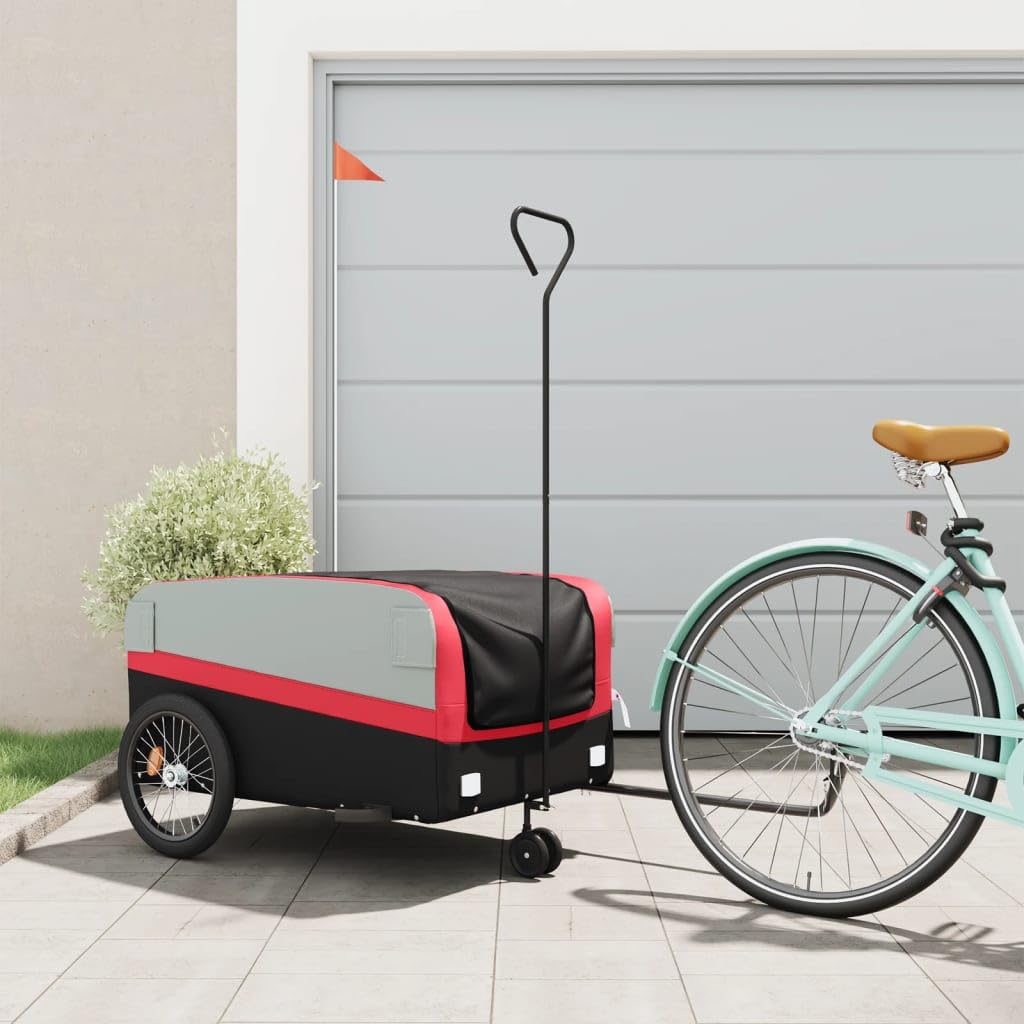 AUVYI Fahrrad-Lastenanhänger Vielseitige Fahrradanhänger Modern Möbelbau Anhänger Praktisches Design