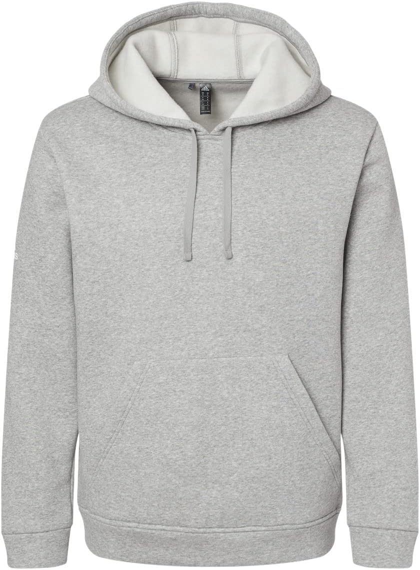 Adidas Fleece Hooded Sweatshirt With Custom Screenprint