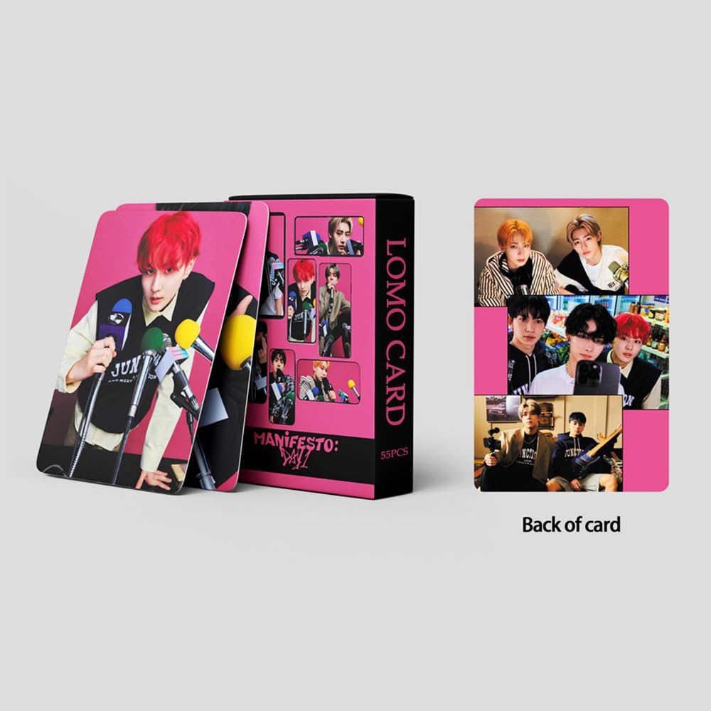Amazon.com: Funwaretech ENHYPEN Manifesto:Day 1 Photocards 55 Pcs