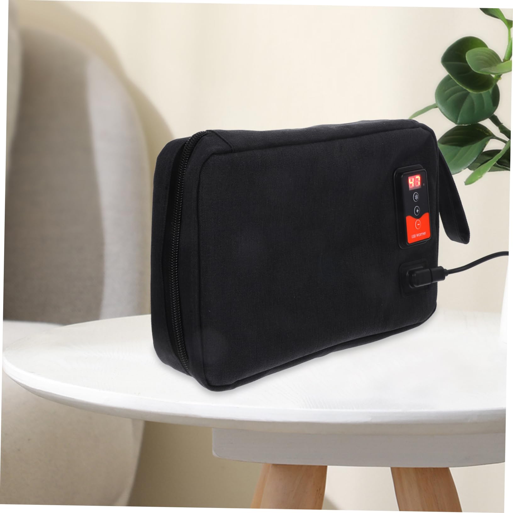 Calentador de Toallitas Húmedas USB Portátil para Bebés Negro