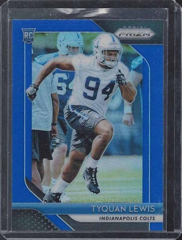 Tyquan Lewis 2018 Panini Prizm Ssp Retail Only Rookie Prizms Rc #261 - Football Cards