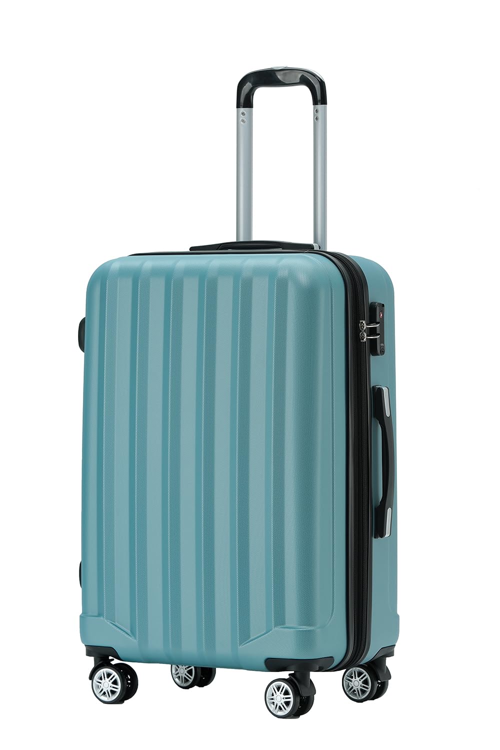 BEIBYE TSA-Schloß 2080 Hangepäck Zwillingsrollen neu Reisekoffer Koffer Trolley Hartschale Set-XL-L-M(Boardcase)
