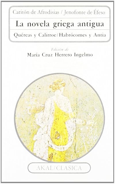 Portada de La novela griega antigua
