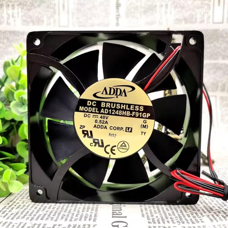 AD1248HB-F91GP 12038 48V 0.52A 12CM Switch Cooling Fan 120 * 120 * 38mm