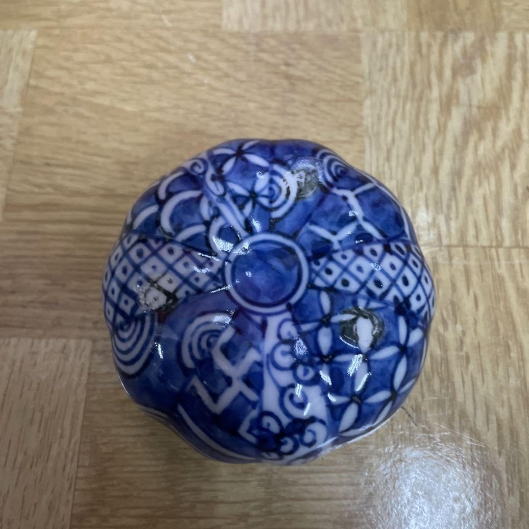 Amazon.co.jp: 平安 高野昭阿弥 祥瑞 蜜相 かぼちゃ 香合 茶道具