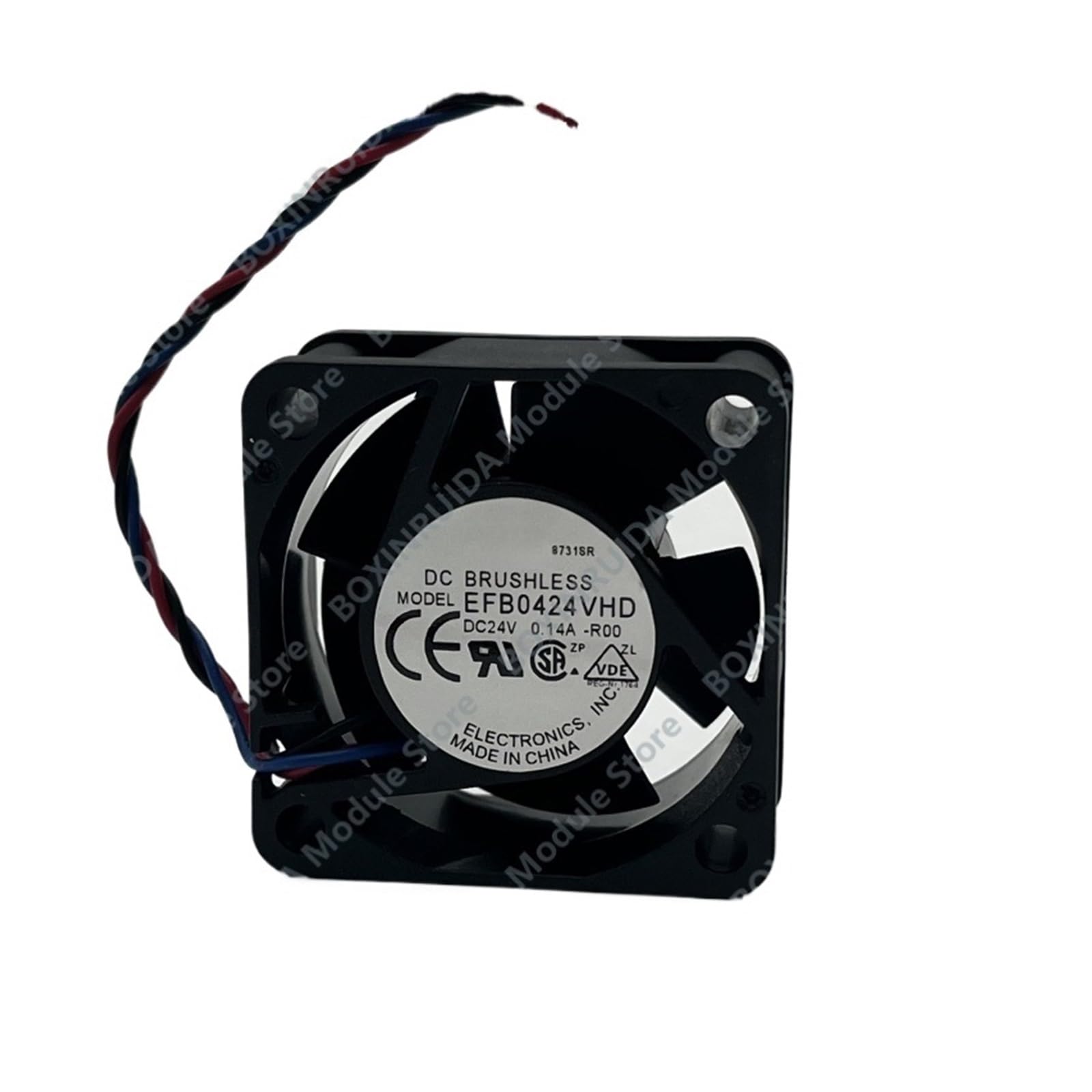 LWJYIPETZQ EFB0424VHD-R00 24V 0.14A 4020 inverter cooling fan