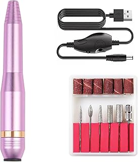 Layhou Electric Nail Drill nail drill for gel nails nail drill for gel nails 16000 RPM Nail Drill Pen nail drill for gel nails nail drill for gel nailsMachine with 6 Drill nail drill for gel nailss for Home nail drill for gel nailsUse