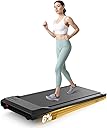 SupeRun Walking Pad, Under Desk Treadmill, 3 in 1 Portable Treadmill with Remote Control LED Display, 2.5 HP Quiet Walking Jogging Machine for Office Home Use, 300 Lbs Capacity