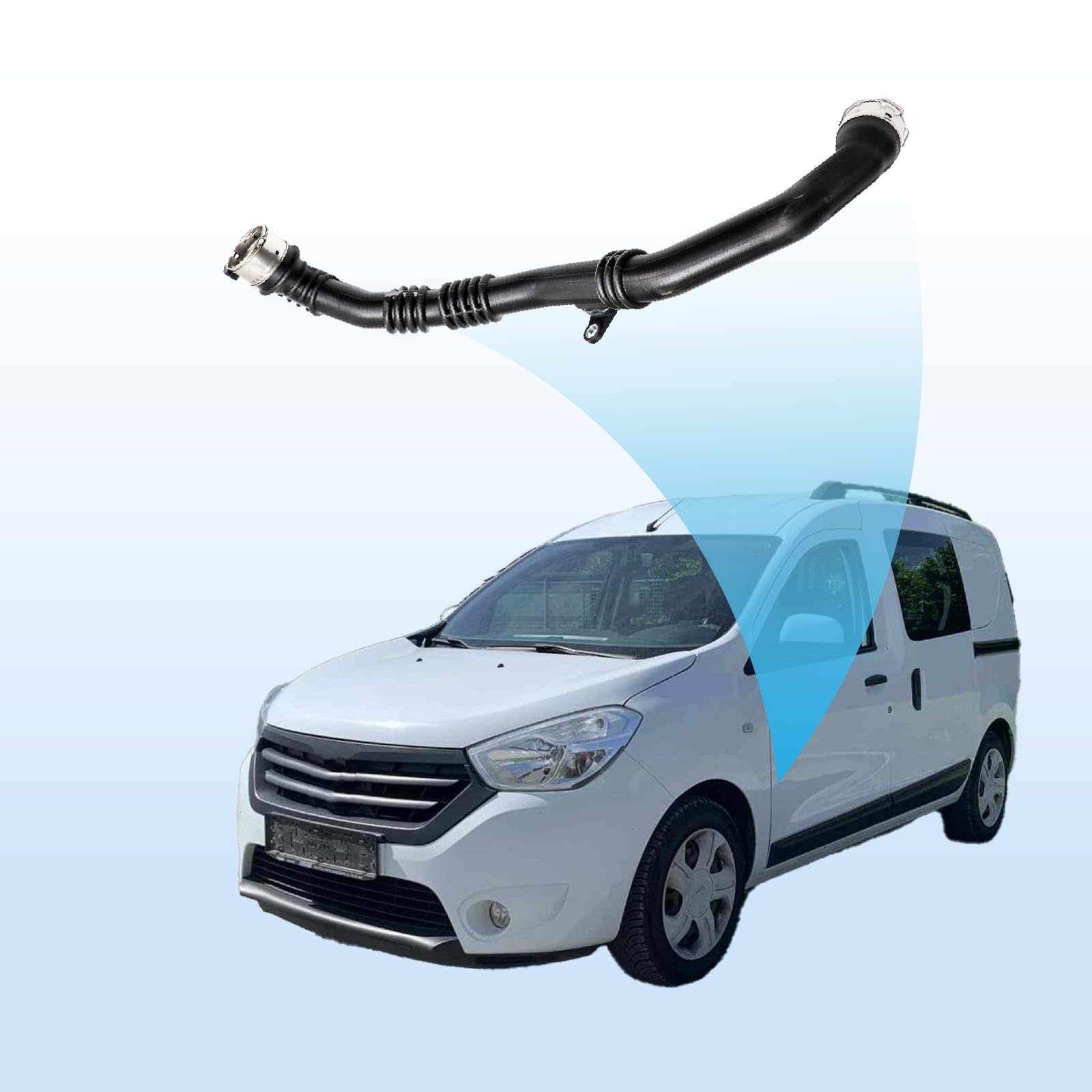 Manguera turbo 144609369R para 1.5 DCi D0kker Duster L0dgy L0gan II Sandero II Captur I Clio IV 144604599R 144609116R