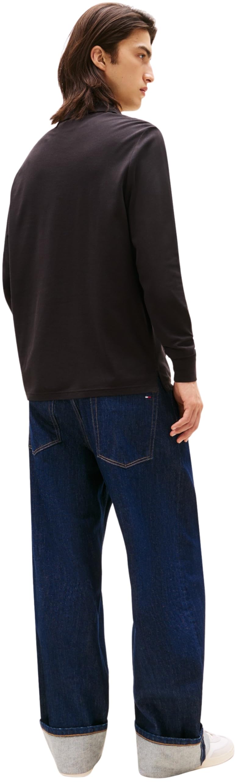 Tommy Jeans Herren TJM Slim Placket Polo Ls EXT Dm0dm20232 L/S Polo (1er Pack)