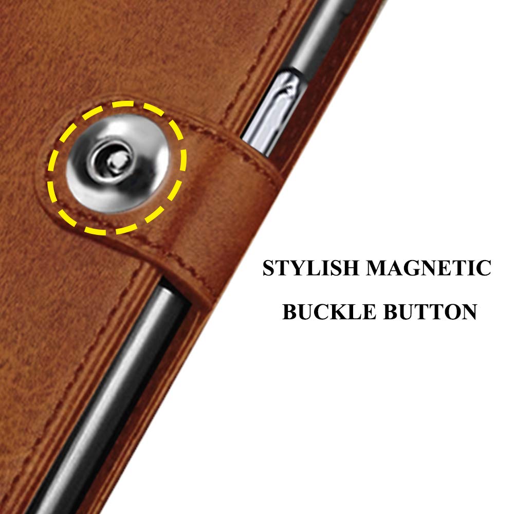 Samsung Galaxy M51 Flip Case - Genuine Leather -4