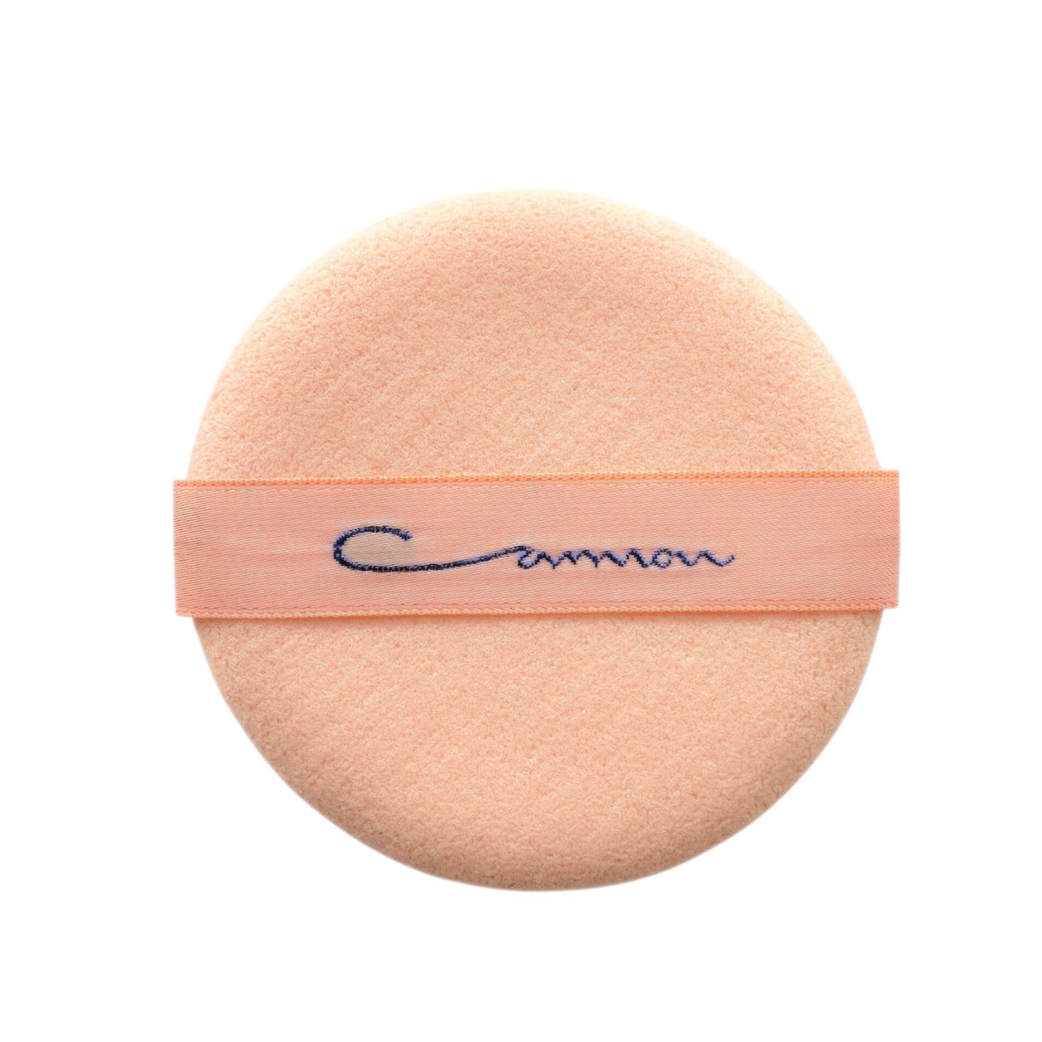 浪華パフ キャノン エバーソフト スポンジパフ 1個 日本製 約φ80×1.2mm 大きいサイズ 天然ラテックス100％使用