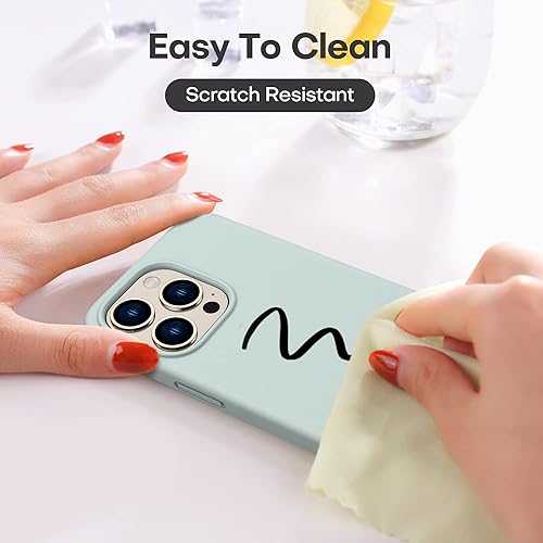 Miniatura 8 de CellEver Funda de silicona ultra duradera para iPhone 13 Pro Max con 2 protectores de pantalla de vidrio, protección de cuerpo completo, funda