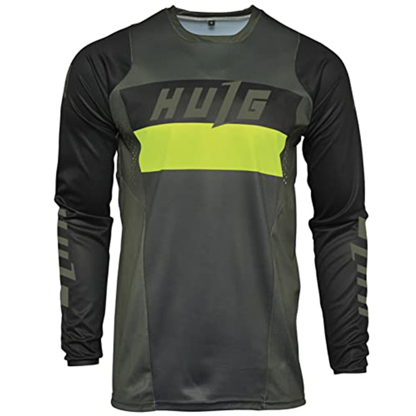 Herren-Radtrikots, T-Shirt,Fahhradtrikot MTB Rennrad Trikot,Motocross-Jersey Langarm | MX Enduro | Atmungsaktiv |