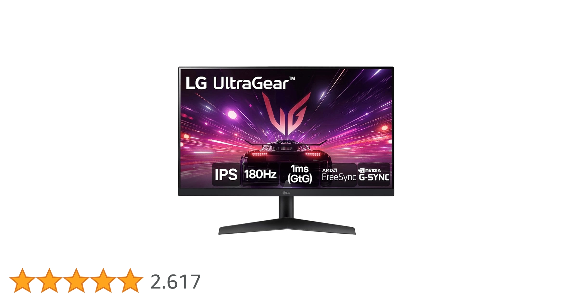 Monitor Gamer LG UltraGear 24” 24GS60F-B IPS Full HD 180Hz