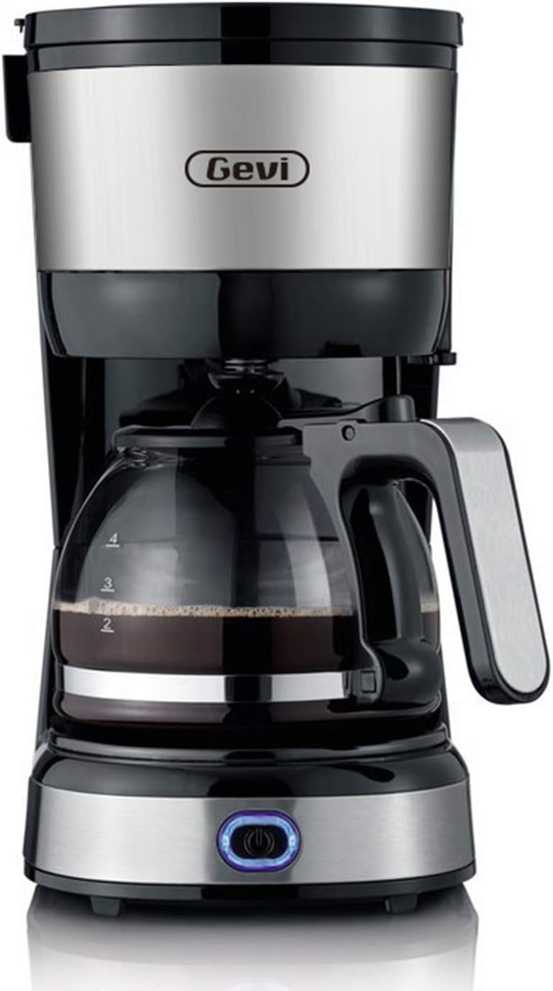 Gevi Coffee Maker 4 Cup with AutoShut Off, Small Drip Coffeemaker Compact Coffee