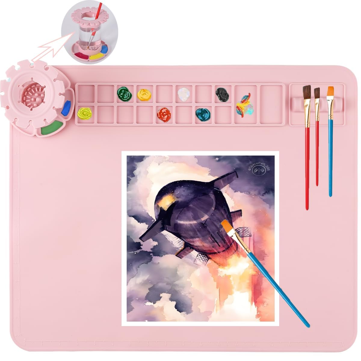 Tapis de peinture pour enfants idéal loisirs créatifs maison