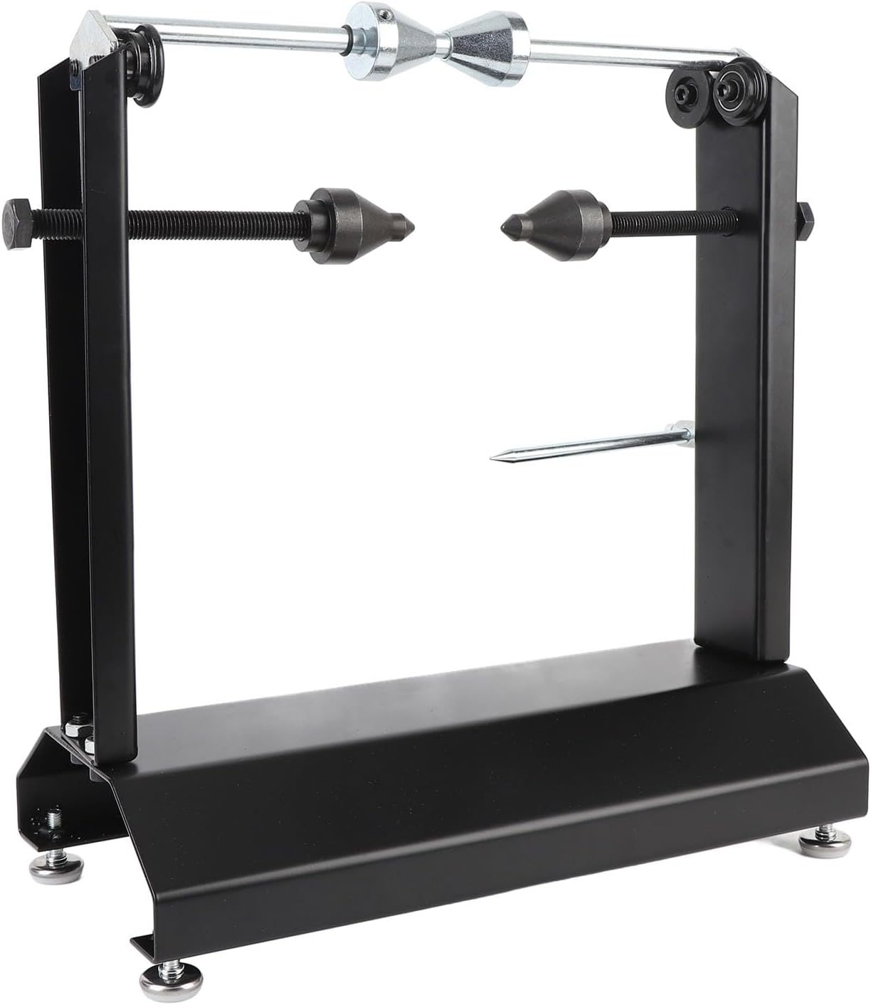 Fabater Wheel Balancer, Precision Wheel Balancing and Truing Stand, Tire Alignment Tool with Adjustable Centering Cones for Dirt Bikes Sport Bikes Road