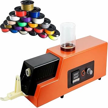 Coil Winding Machine Automatic Winding Machine Suitable for Desktop 3D Printer Wire extruder Automatic Winding Machine can Complete Various Coil Winding/