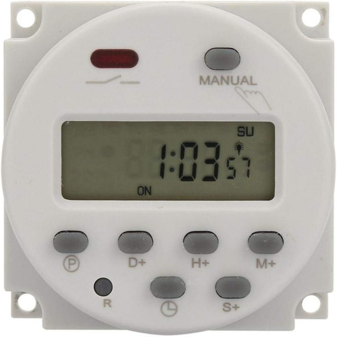 Amazon.com: Timer Outlet, 7 Days Programmable Digital Displayed Timer ...