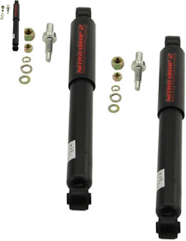 Par de amortecedores traseiros Belltech Nitro Drop 2 8511 para Cheyenne, Suburban, Sierra C1500 e Jimmy com tração traseira