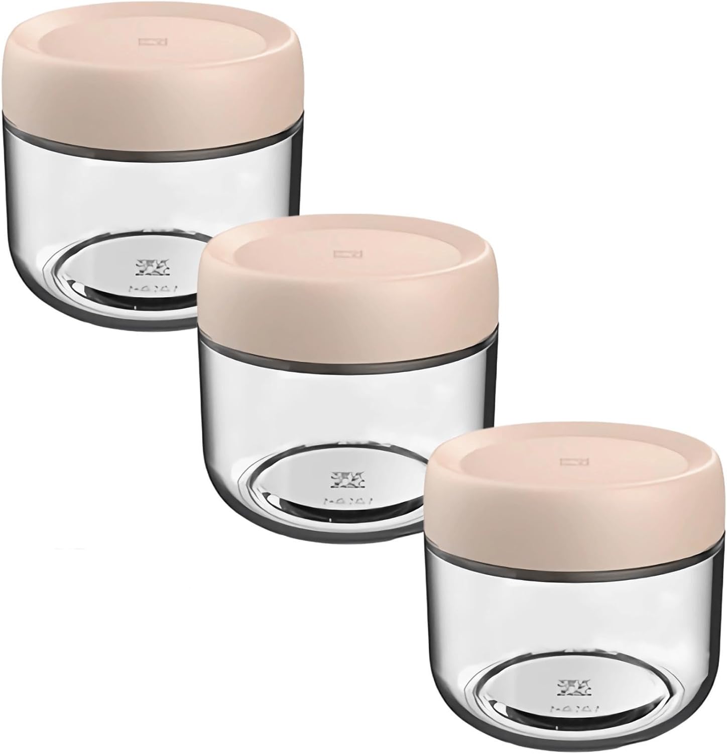 Eidoct 3Pack 10oz Glass Jar with Screw Lid Leakproof Overnight Oats