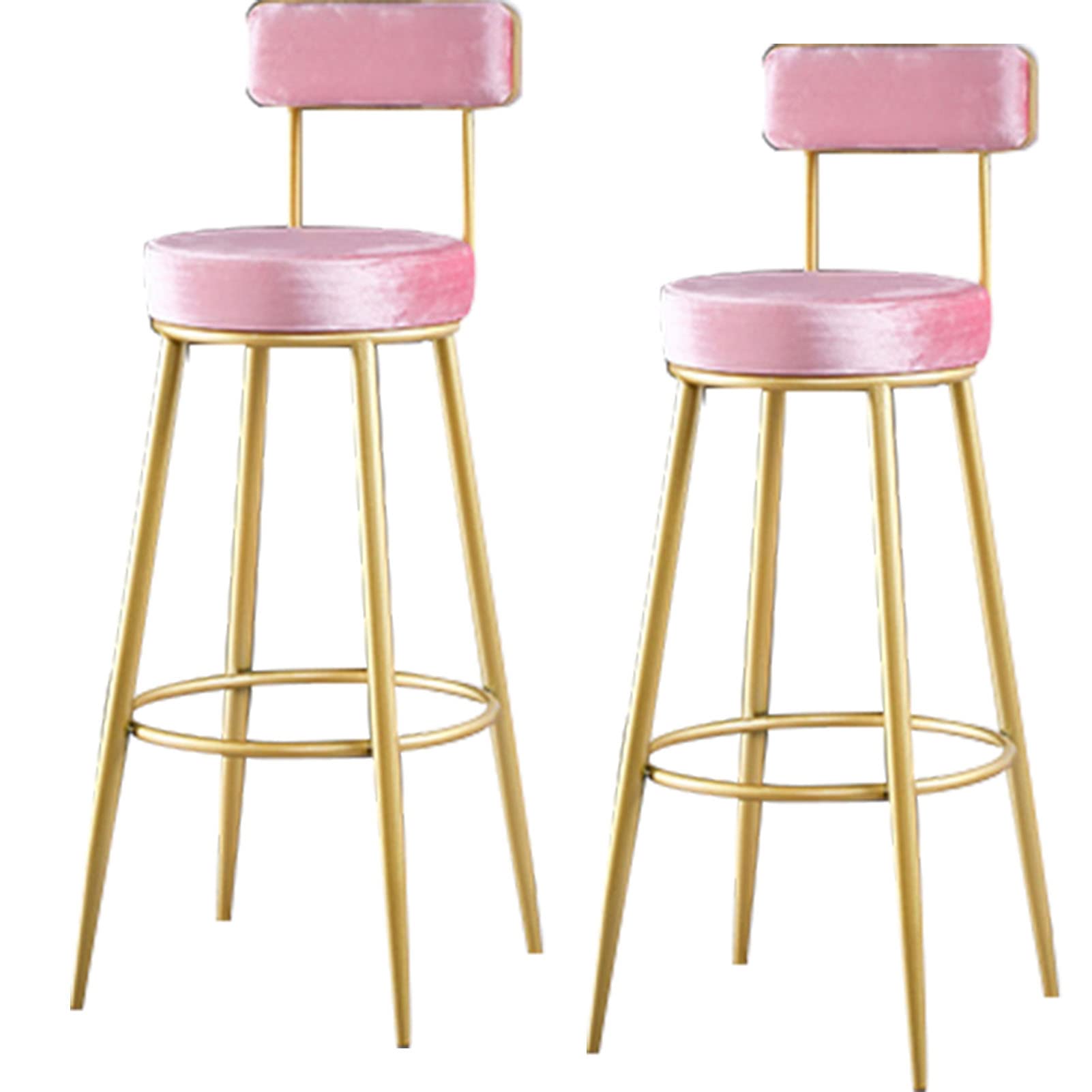 Chaise de bar en velours pour embellir votre coin repas et îlot de cuisine
