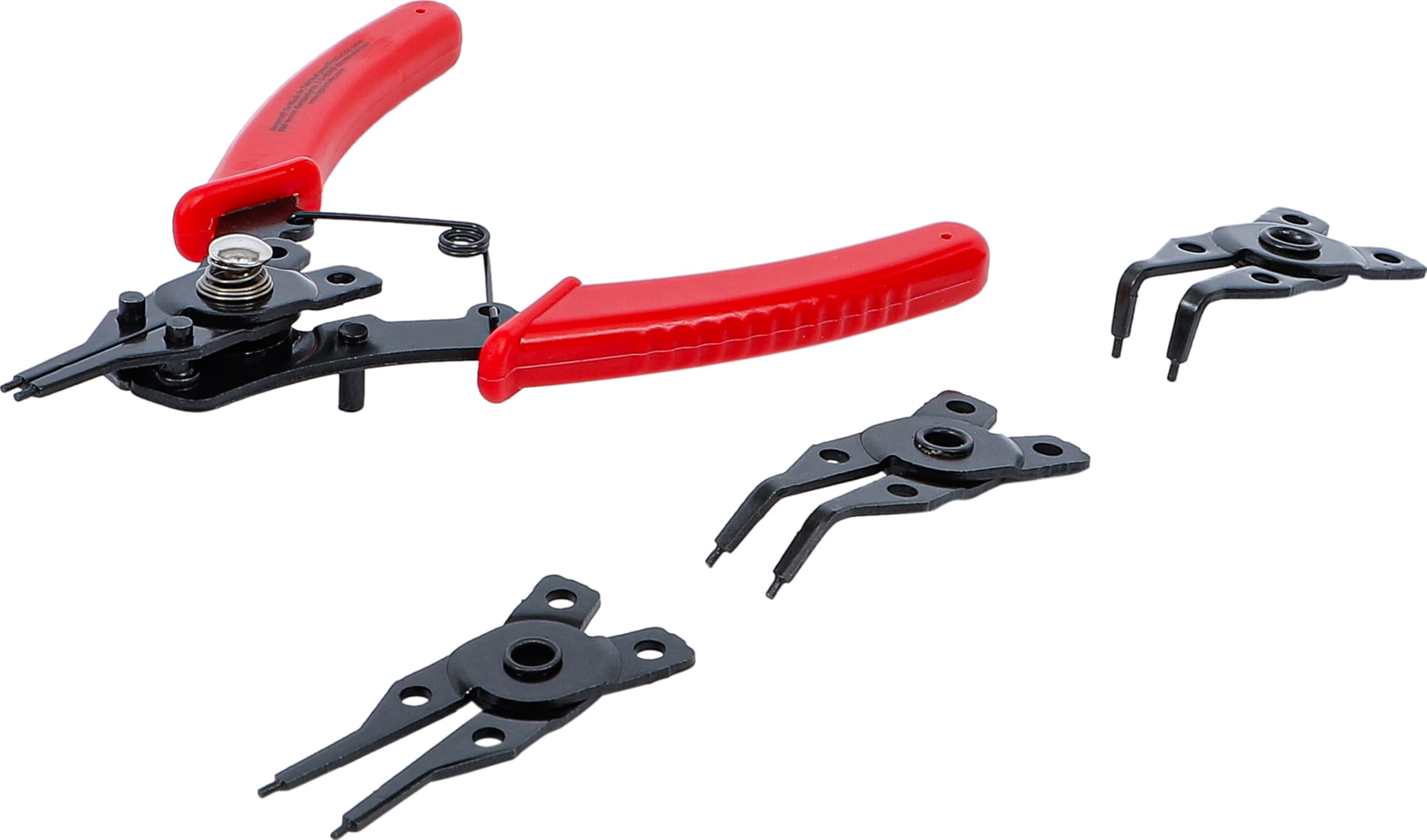 BGS Diy 454 | Pinza per anelli seeger con teste intercambiabili | 160 mm | 5 pz.