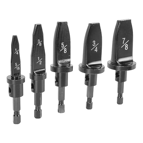 Miniatura 1 de 5 unids herramienta de estampación de cobre brocas manual de cobre herramienta de perforación de acero rodamiento broca expansor broca reparación