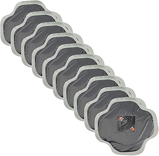 Reparo de pneus de borracha, remendos universais de reparo de pneus para reparo de pneus, remendo a frio, remendo de borracha de reparo de pneu 128 mm, leve para carro