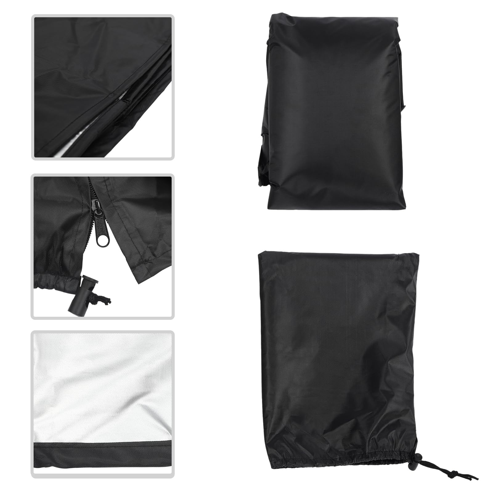 Housse de protection pour balancelle extérieure pour balancelle de terrasse - Résistante à l'hiver - Pour 2 à 3 places - Imperméable - 160 x 120 x 170 cm