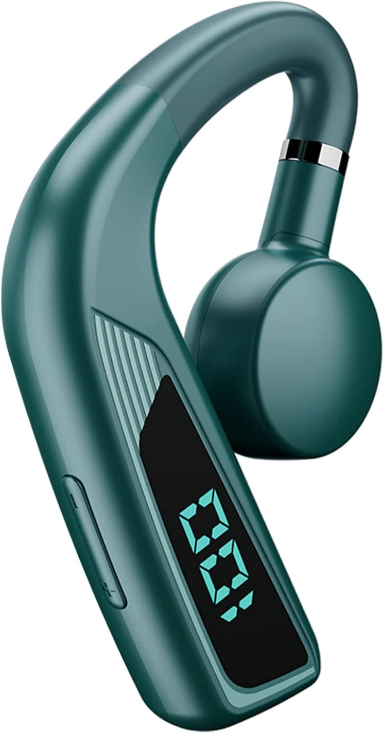 Loluka Green White Single Wireless Earbuds Bluetooth