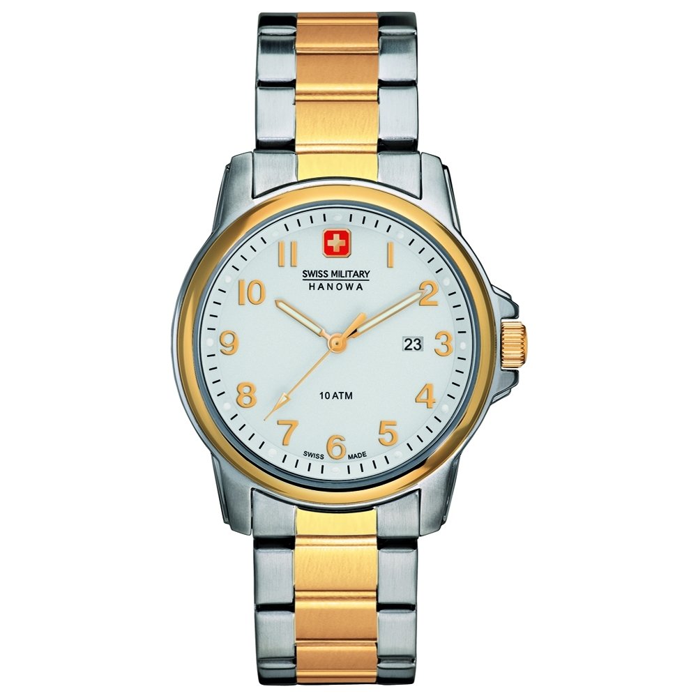 Swiss Military 6-5141.55.001 Mens Swiss Soldier Two Tone Watch