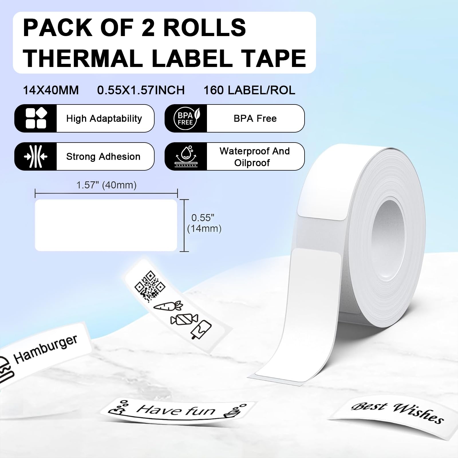 Rollen Klebeetiketten für Barcode - Direktdruck von Aufklebern - Labelshop Europe