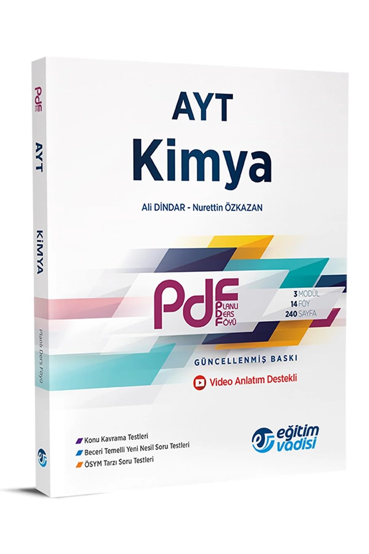 Eğitim Vadisi AYT Kimya Güncel PDF Planlı Ders Föyü