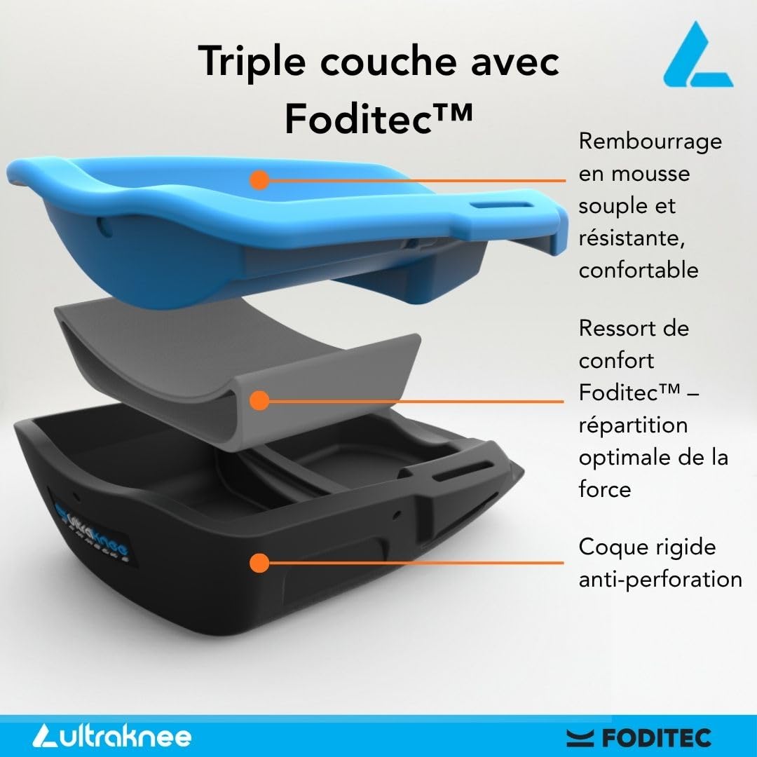 Hammock 2 | Genouillères professionnelles pour le travail et le jardin | Confortables | Durables | Genouillères ergonomiques | Protège-genoux pour chantiers, carreleurs et jardiniers