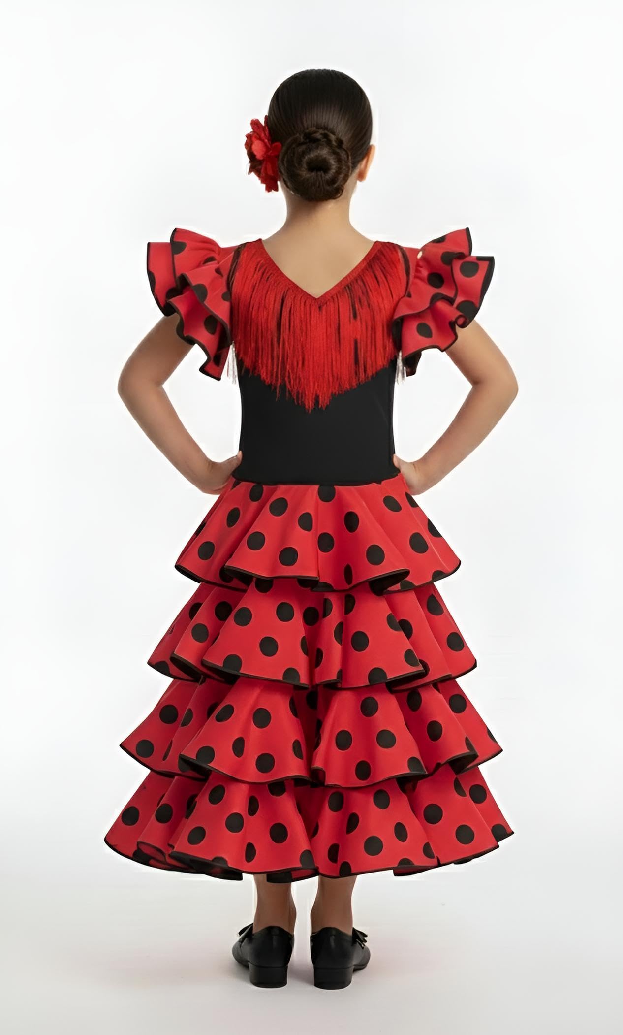 Robe pour fille pour danse flamenco ou sévillane