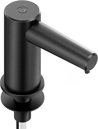 Kitchen Sink Dish Soap Built-in Dispenser, Touchless Electric Embedded Soap