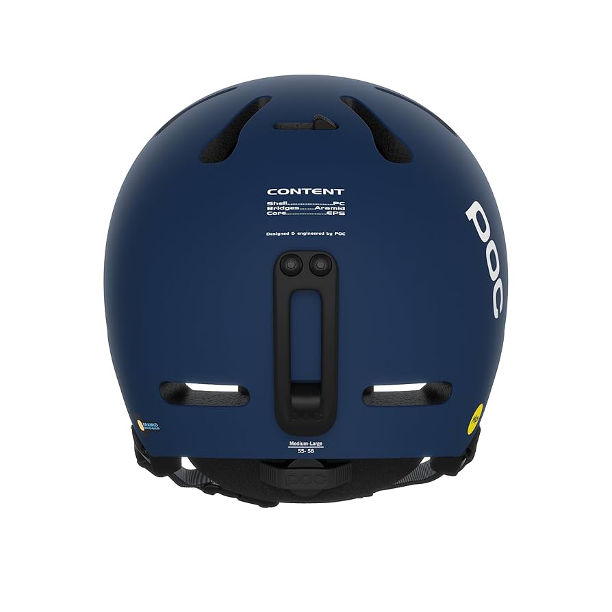 POC Fornix Helmet ヘルメット Lead Blue XL-XXL POC Fornix SPIN helmet, lead blue - MTBIKER.shop