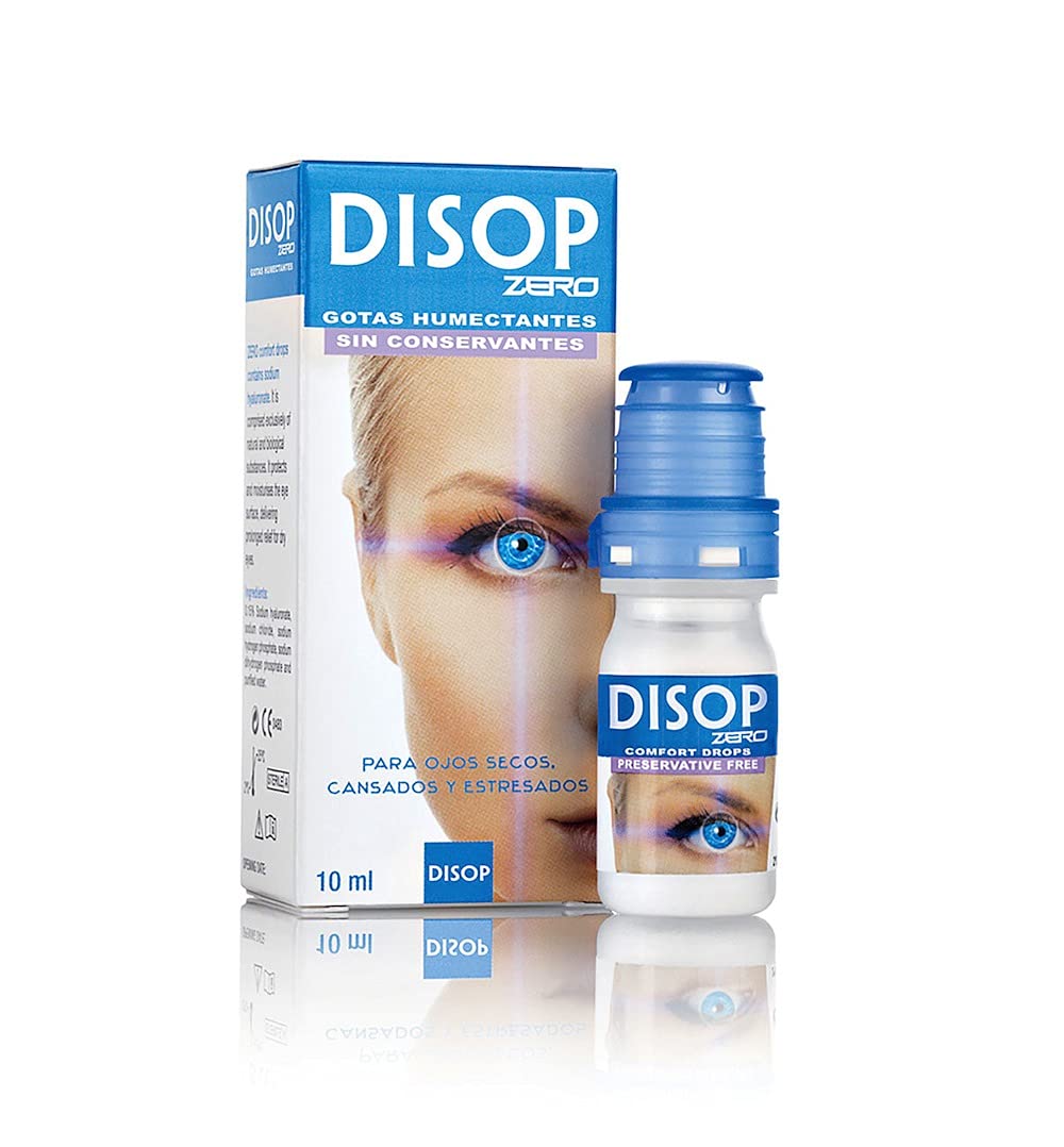 Disop Zero Gotas Humectantes para Ojo Seco sin Conservantes, 10 ml