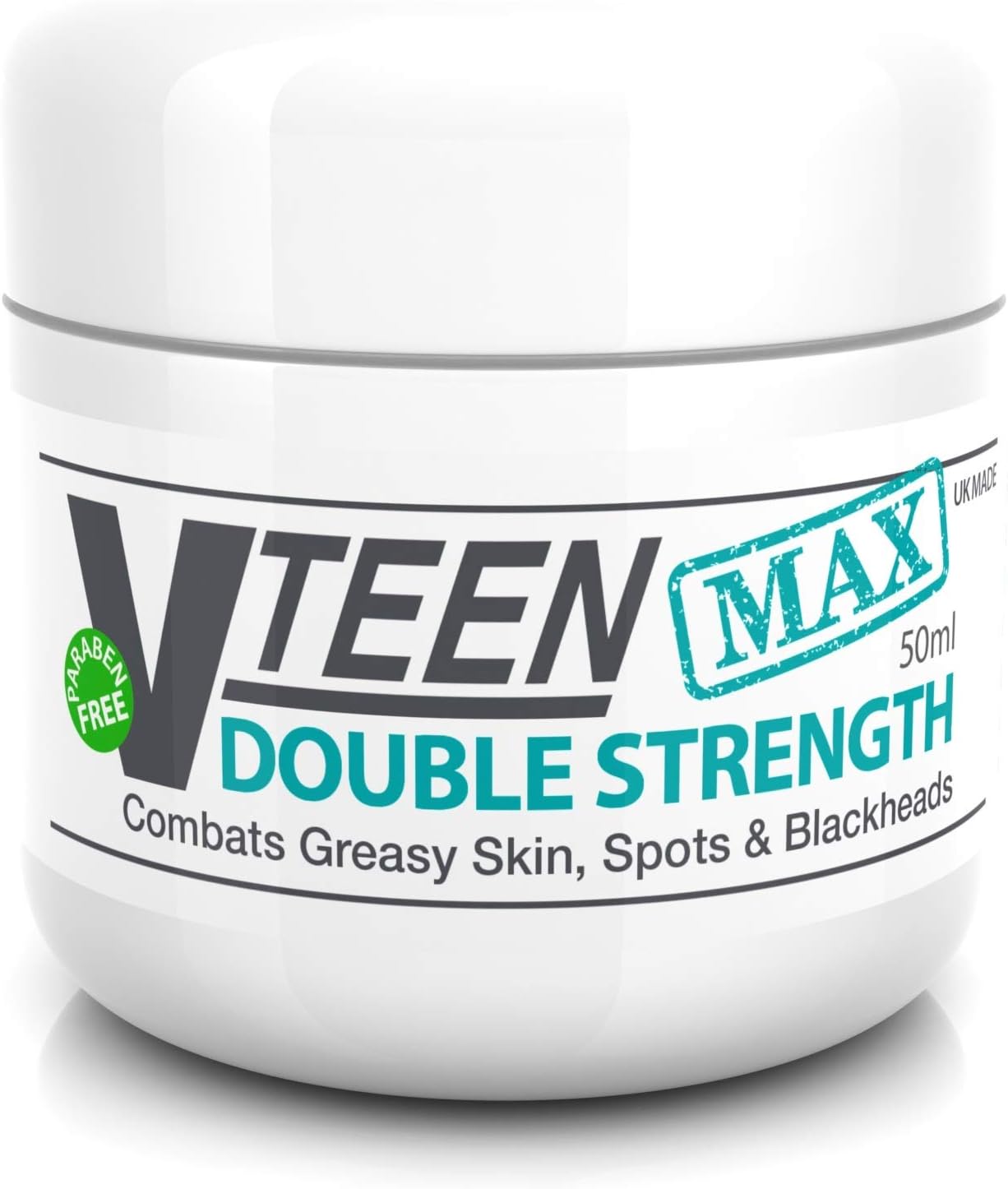 Vteen MAX High Strength Salicylic Acid Spot Treatment Cream for Blackheads Milia Blemishes Problem and Greasy Skin Suitable and Safe for those Prone to Acne - Paraben and Cruelty FREE - 50 grams